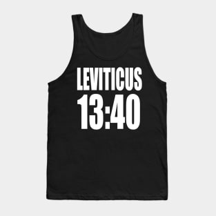 Leviticus 13:40 Tank Top